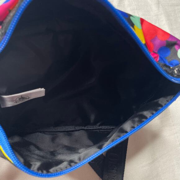 Disney Parks Disneyland Mickey Rainbow Fanny Pack Zippered Crossbody Belt Bag - Picture 7 of 8